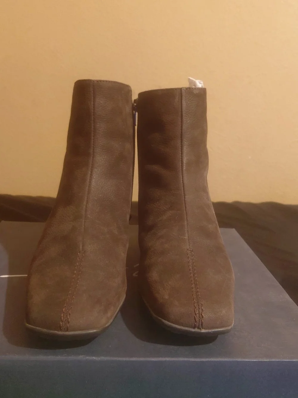 Sesto Meucci Brown Suede Ankle Bootie